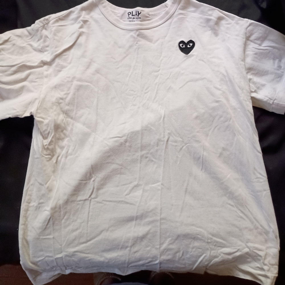 Comme des Garçons Play White T-Shirt